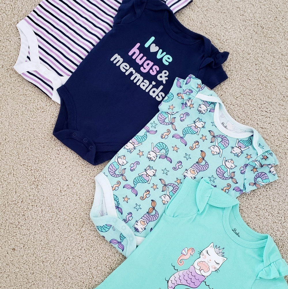 Mermaid cat onesies